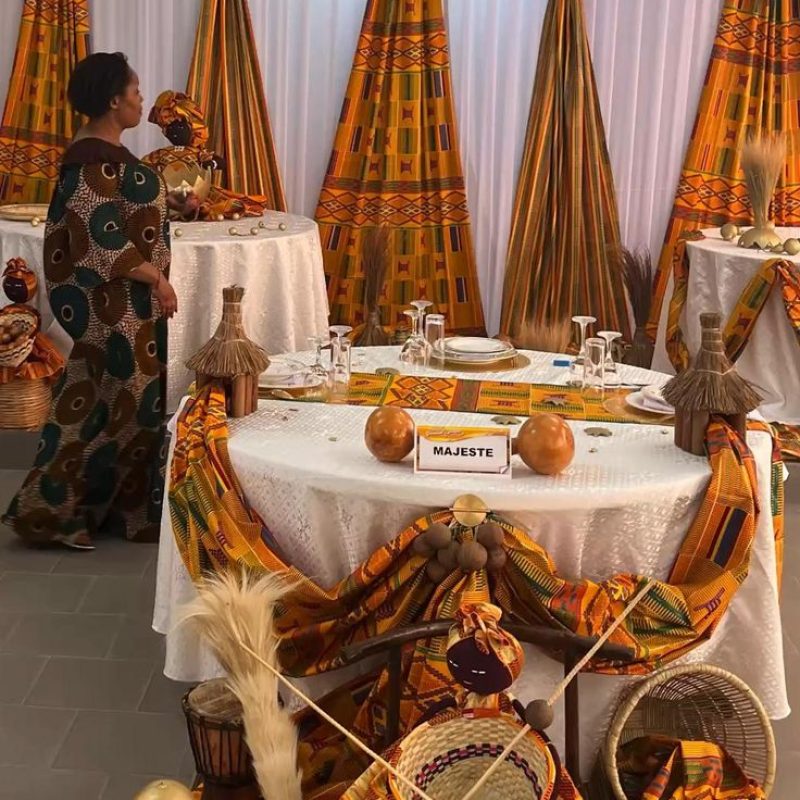 Déco Mariage Traditionnel Akan